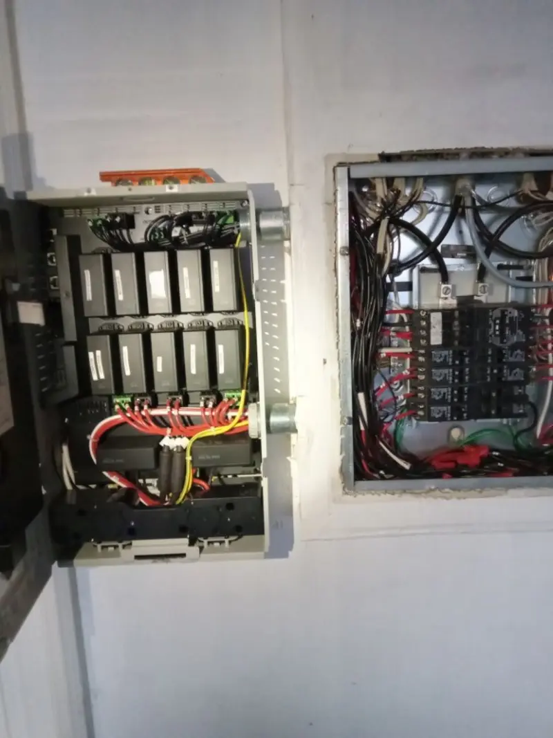 Electrical panel upgrade completed for Ring Doorbell Installation in Chocolay